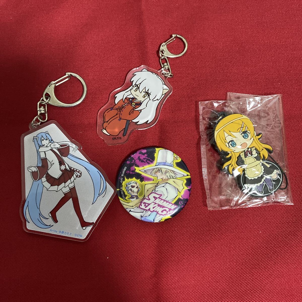 シャーマンキング パッチ族 物産展 アニメイト ラバーキーホルダー