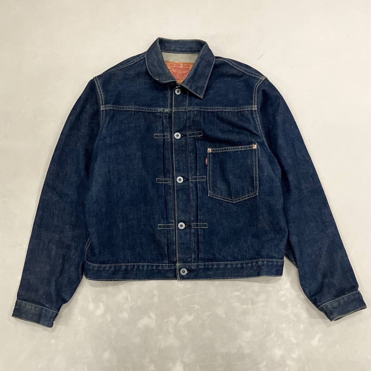 新品】【非売品/未使用/送料無料】Levi's BOSS コラボ Gジャン デニム