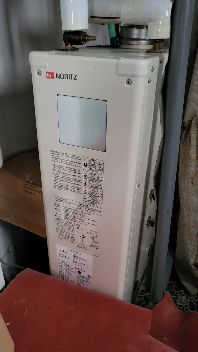 OTX-305AYV ノーリツNORITZ ボイラー 安全弁 減圧弁 セット 中古の落札