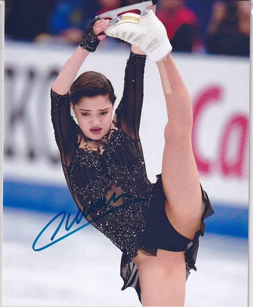 新品】エフゲニア・メドベージェワ 直筆サインフォト/写真 フィギュア