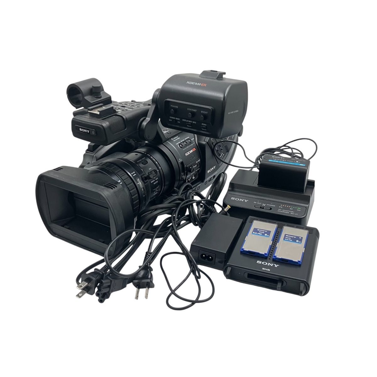 ビデオカメラ SONY DSR-PD150 1/3型3CCD採用DVCAMカムコーダー 管理F85