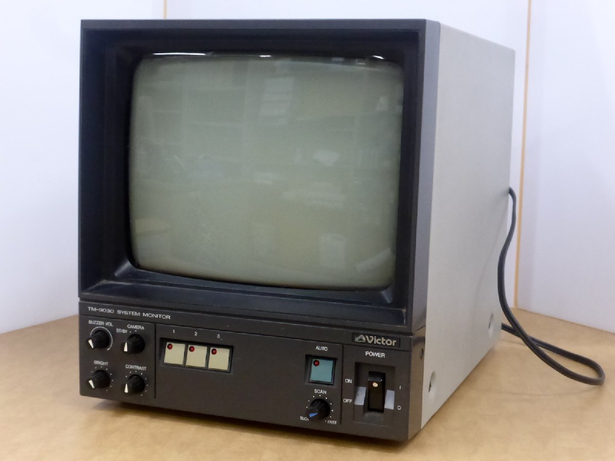 ◇[中古] Victor ビクター 業務用モニター TM-10型 + DT-V100 2台