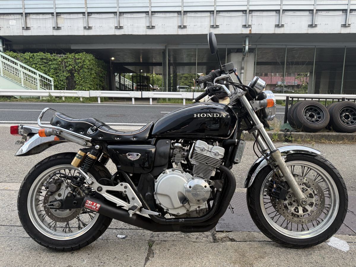 CB250T CB400T ホーク用 ショート管 60パイ？当時物 バブ 手曲げ