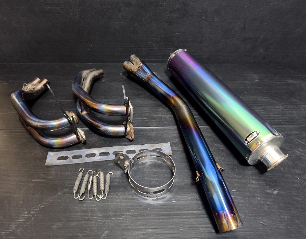 ZX-7R BEET、ビート製チタン/カーボン NEW NASSERT-R フルエキゾースト