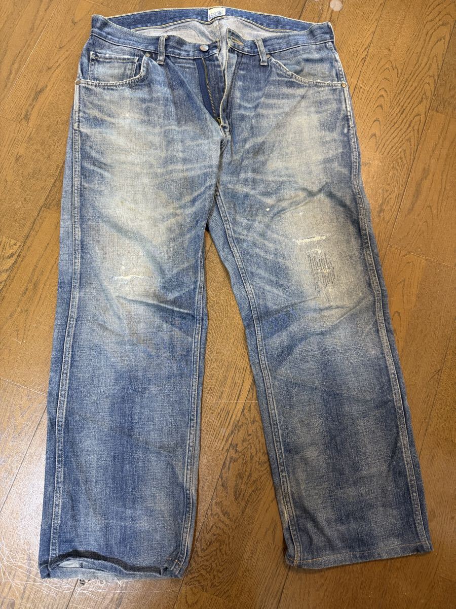 A BATHING APE 1999 TYPE-02 DAMAGE DENIM アベイシングエイプ