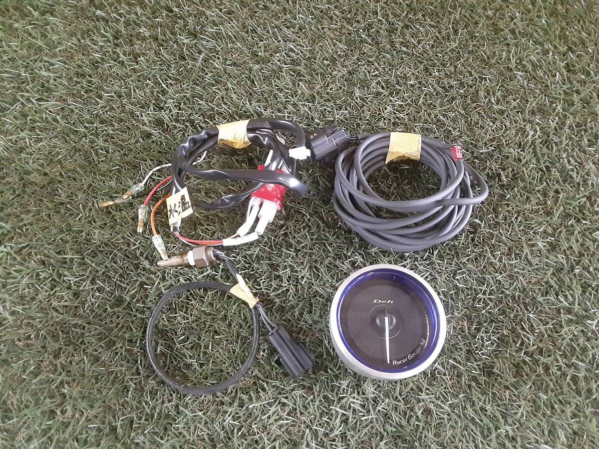 希少♪Defi DIN Gauge 3連メーター 1DIN ホワイトパネル イルミ 