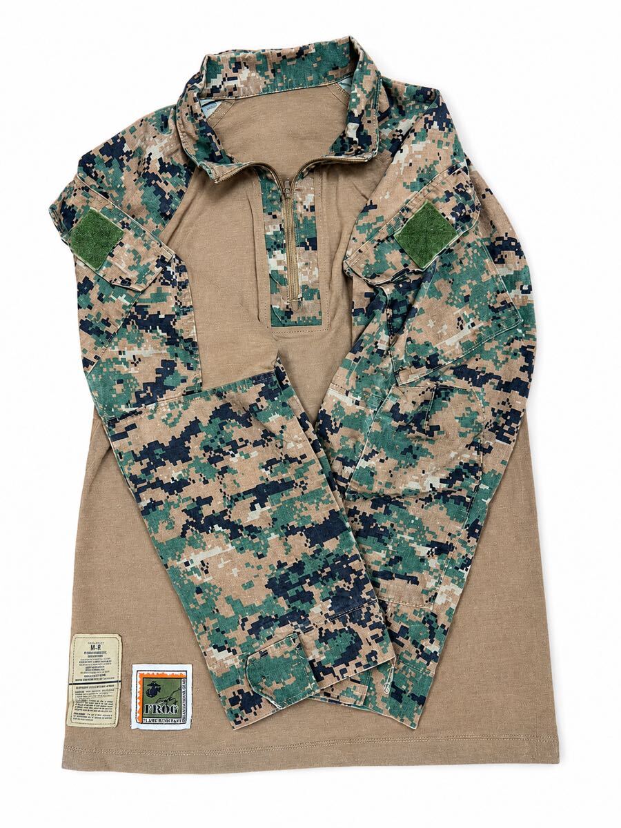 海兵隊 コンバットシャツ S-R MARPAT USMC FROGの落札情報詳細 - Yahoo