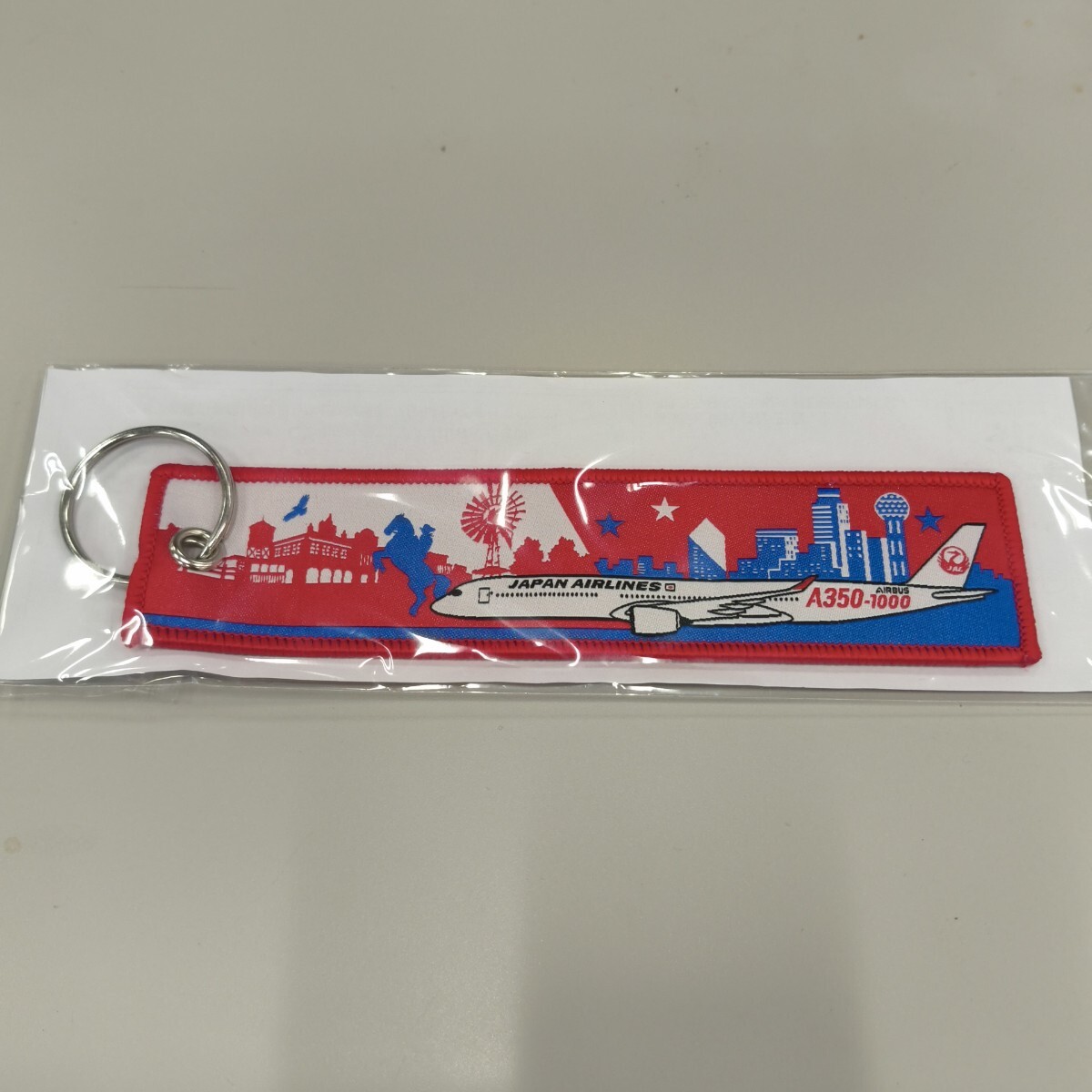 新品】JAL エアバス A350 カーボン ネームタグ 日本航空 炭素繊維