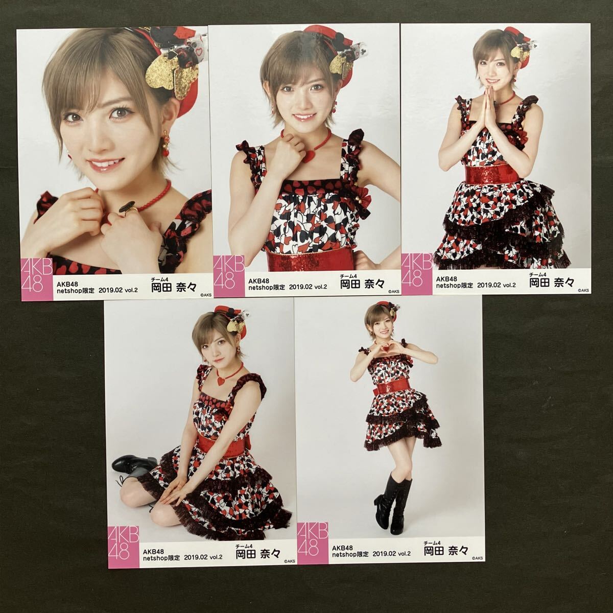 ☆AKB48 岡田奈々1-2 L版写真 可愛い☆高画質☆美品の落札情報詳細