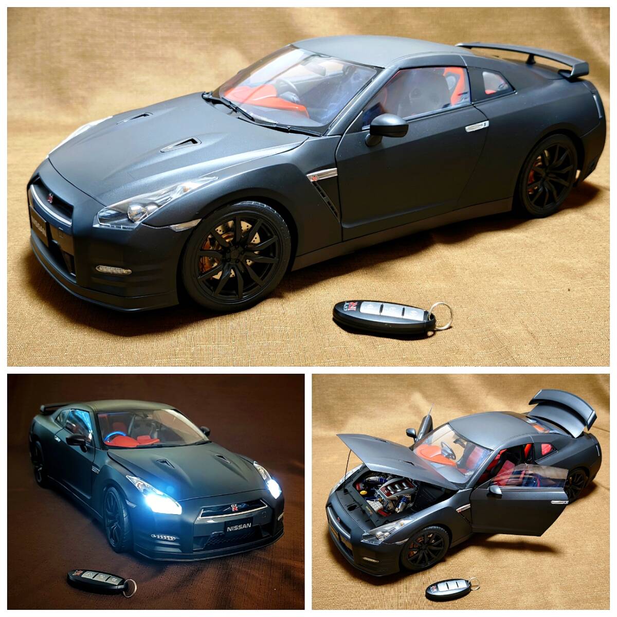 デアゴスティーニ イーグルモス R35 GT-R ニスモ仕様 ちょいカスタムの