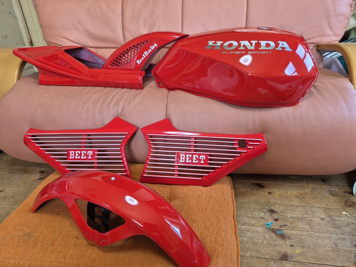 中古】GSX400F GSX400FS カスタムペイント 外装セット コック