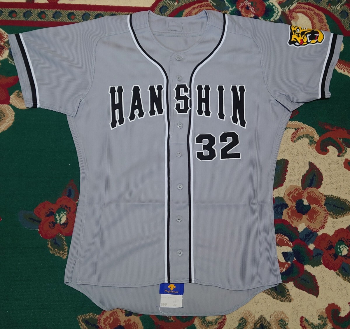 新品】2002年度 阪神タイガース 星野仙一 ビジターユニフォーム LL