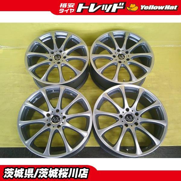 中古】☆1892☆ RAYS アーサーエクスチェンジ 18x9J10J +32 5穴PCD114