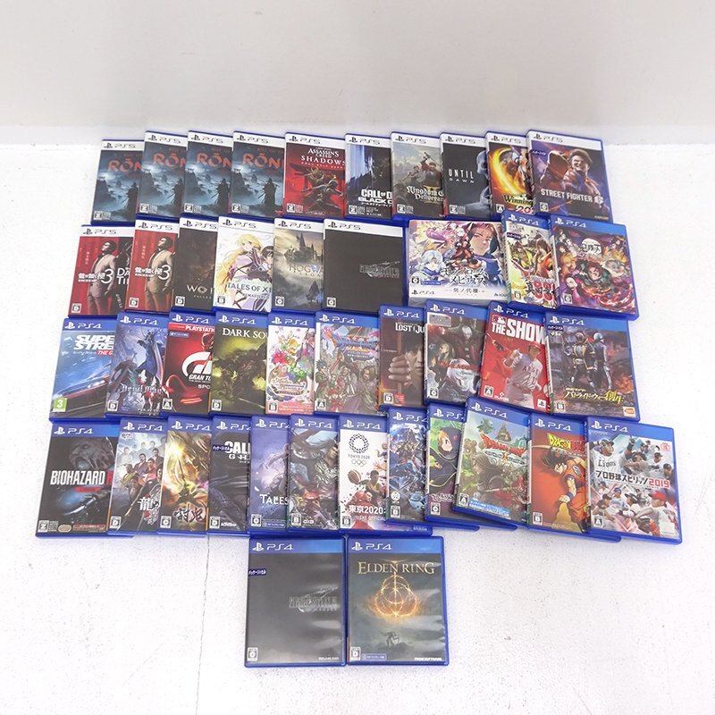 PS5・PS4ソフトセット 【Z指定:18歳未満購入】PS5ソフト:16本 PS4