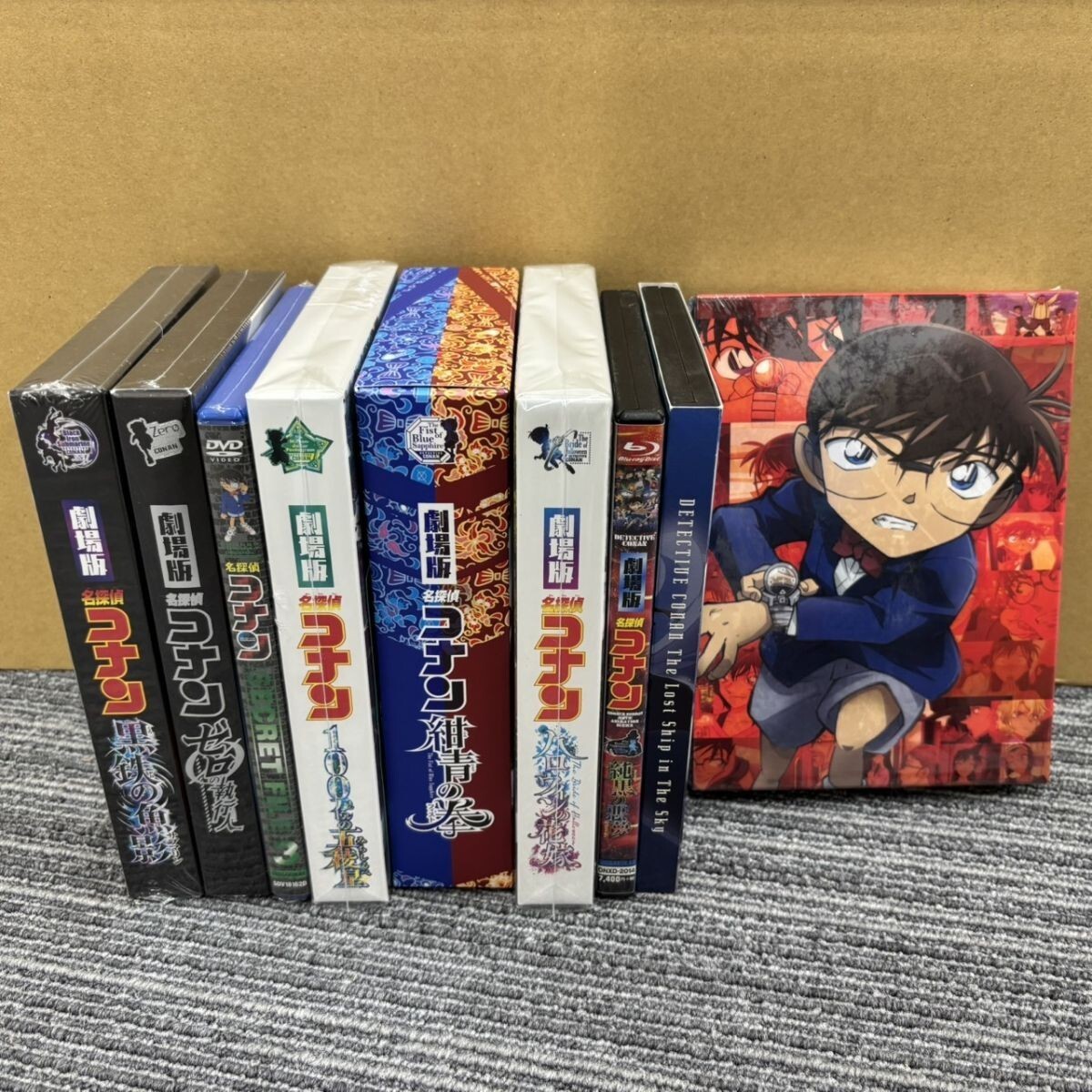 コミック〉名探偵コナン 劇場版アニメコミック 上・下巻 × 19作品 38冊