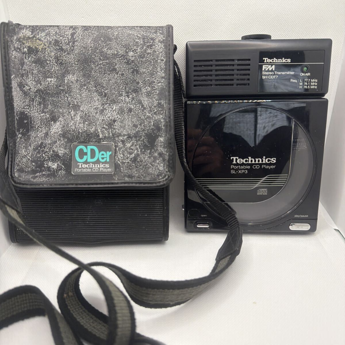 Technics SL-XP5、SH-CDT8、SH-CDB5 ポータブルCDプレイヤー