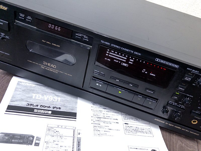 1円 Victor XL-M603 CDプレーヤー TD-W603MKII ダブルカセットデッキ 2