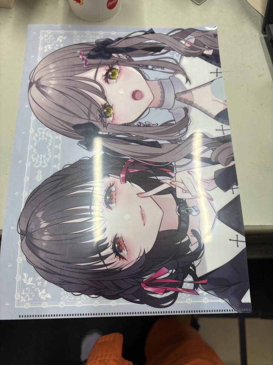 新品】ふたりべや 雪子 描き下ろし 複製サイン入り ミニ色紙