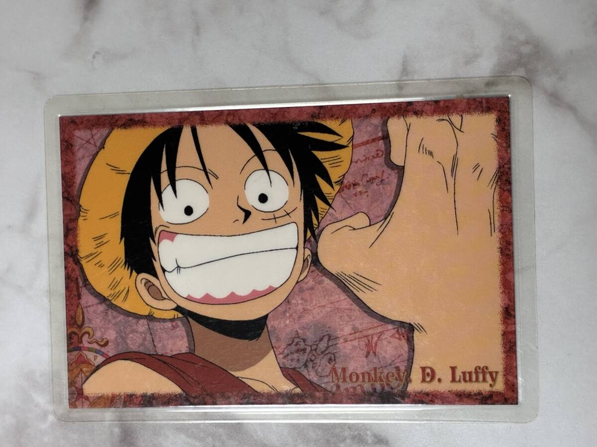 中古】【ONE PIECE】 レア ラミネートカード No.003 ナミ ワンピース