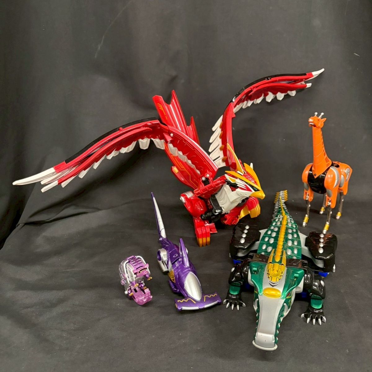 ジャンク品】♪ジャンク品♪百獣戦隊ガオレンジャー 魔獣合体 DX ガオ