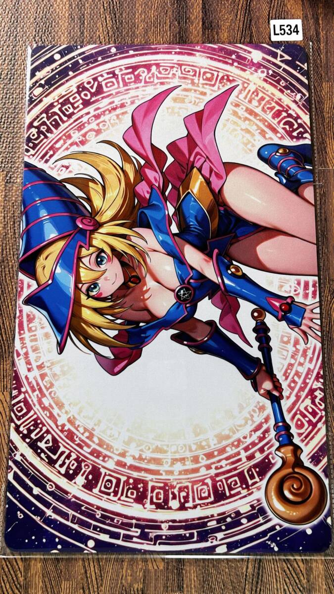 新品】遊戯王 トゥーン・ブラック・マジシャン・ガール プレイマットの
