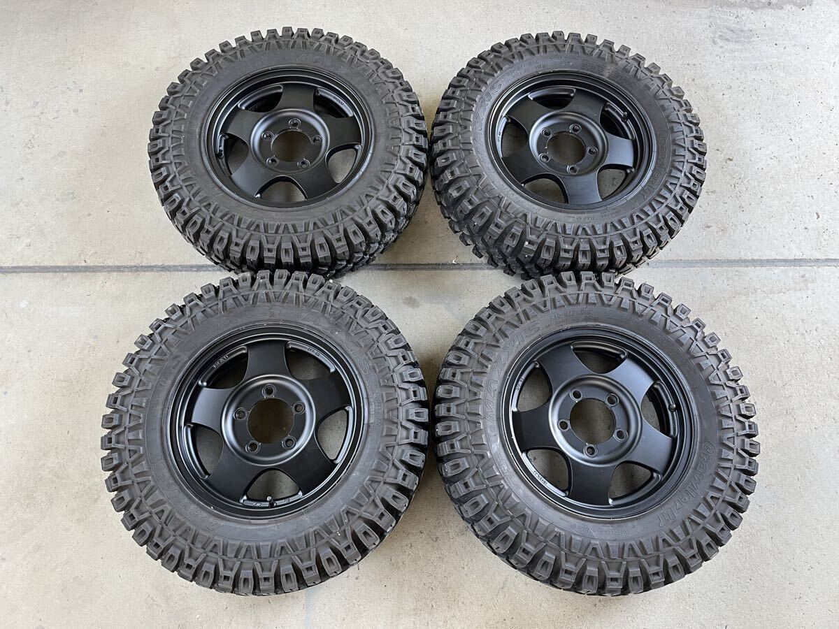 4本セット マキシス MAXXIS クリーピークローラー 6.50-16LT ジムニー