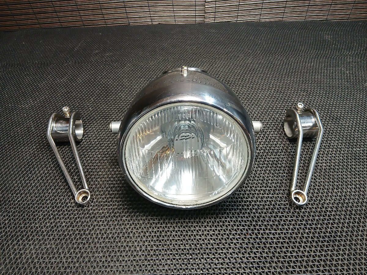 デイトナ ビンテージヘッドライト H4 SR カフェ カスタム SR400 SR500