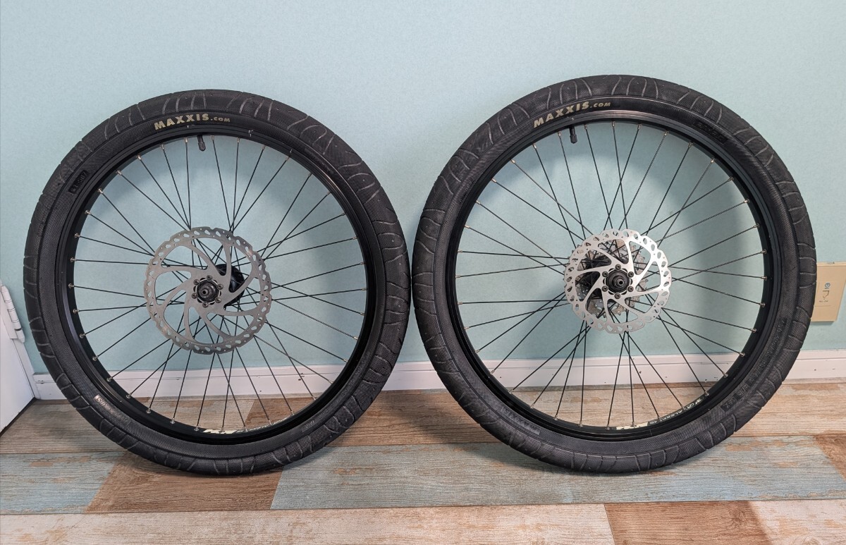 新品】未走行650B 27.5インチ SHIMANOダイナモハブ ライト付き リム