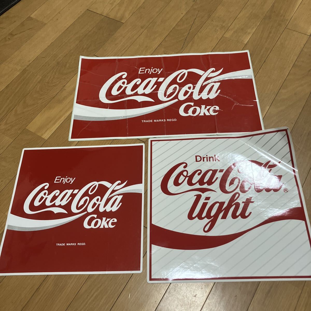 新品】［非売品］コカコーラ のぼり 旗 企業物 Enjoy水滴デザイン 新品