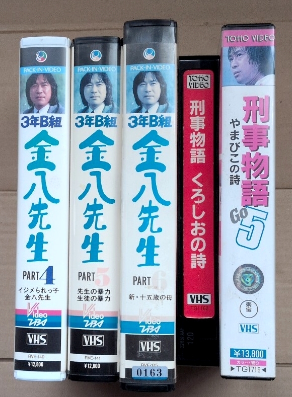 中古】1980年代 沖田浩之 切り抜きファイル1冊 約27ページ 3年B組金八