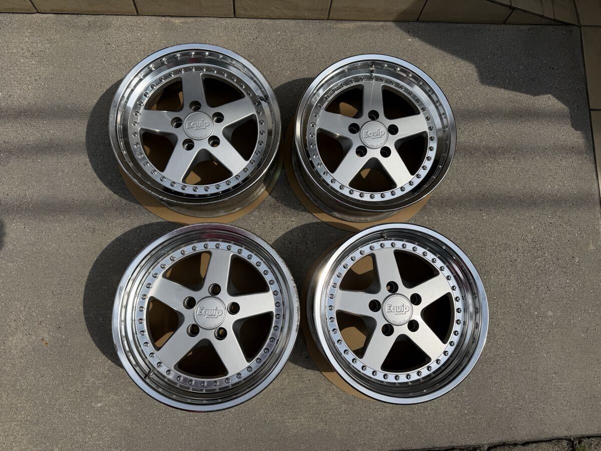 中古】WORK ワーク Equip エクイップ 16インチ 7.5J +40位 PCD 114.3