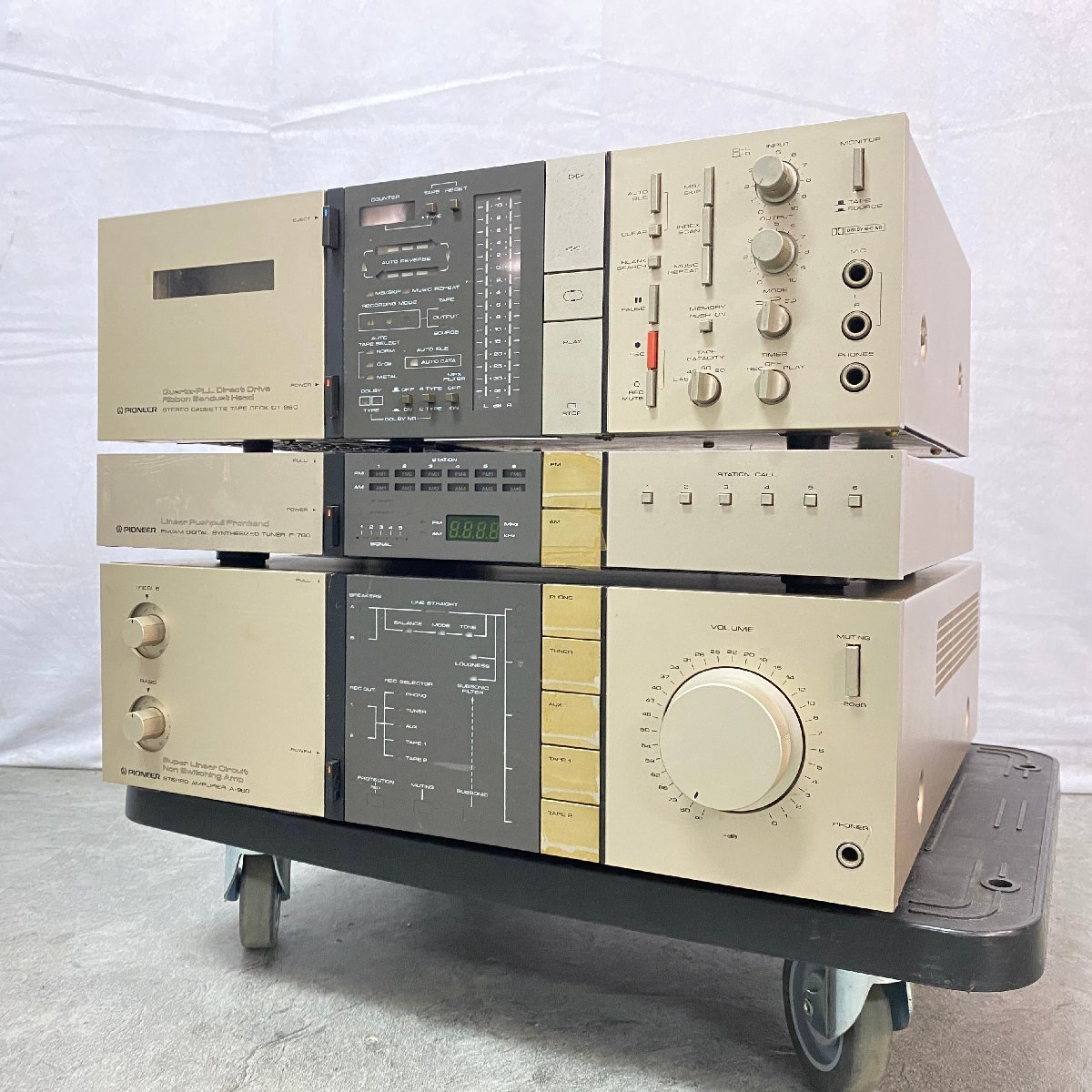 M TRIO トリオ KX-4000 KA-5300 KT-5300 セット オーディオ コンポ