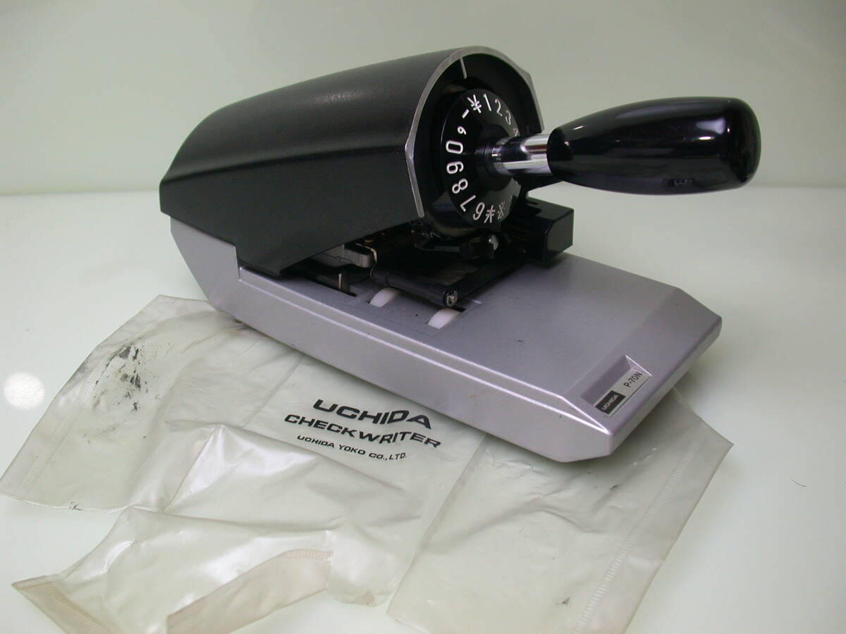 中古】◇昭和レトロ 事務機器 UCHIDA ウチダ 内田洋行 チェック