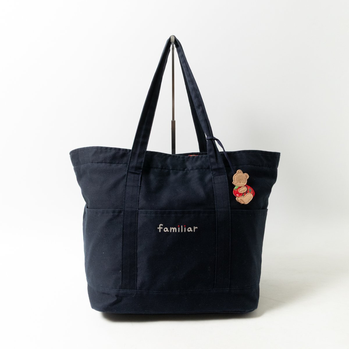 familiar/ファミリア*コットン*大きめ*トートバッグ*トート*バッグ