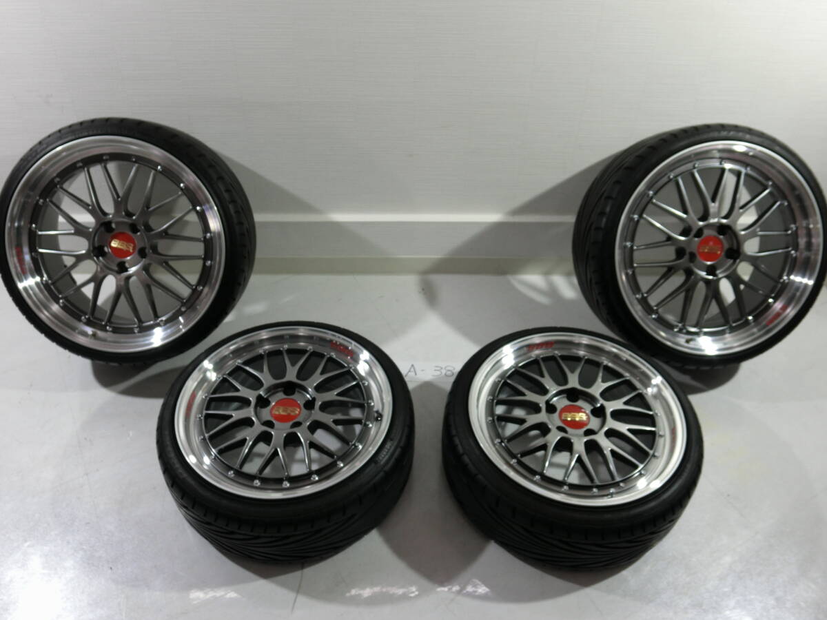 中古】BBS LM 118 9J+38 LM 119 10J+40 114.3 5H 225/35ZR19 245