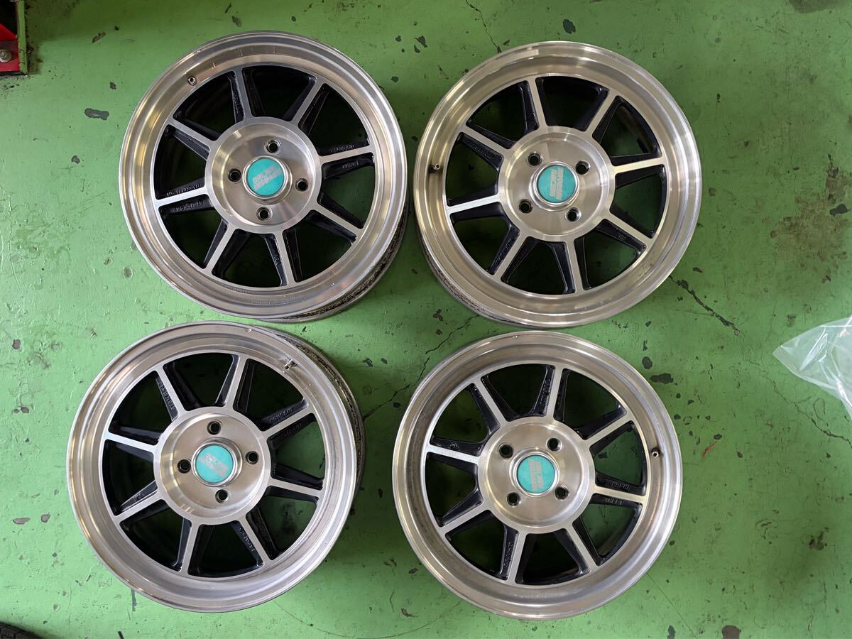 ハヤシストリート TYPE CR 15インチ PCD100 4穴 8.0j 8.5j /hayashi