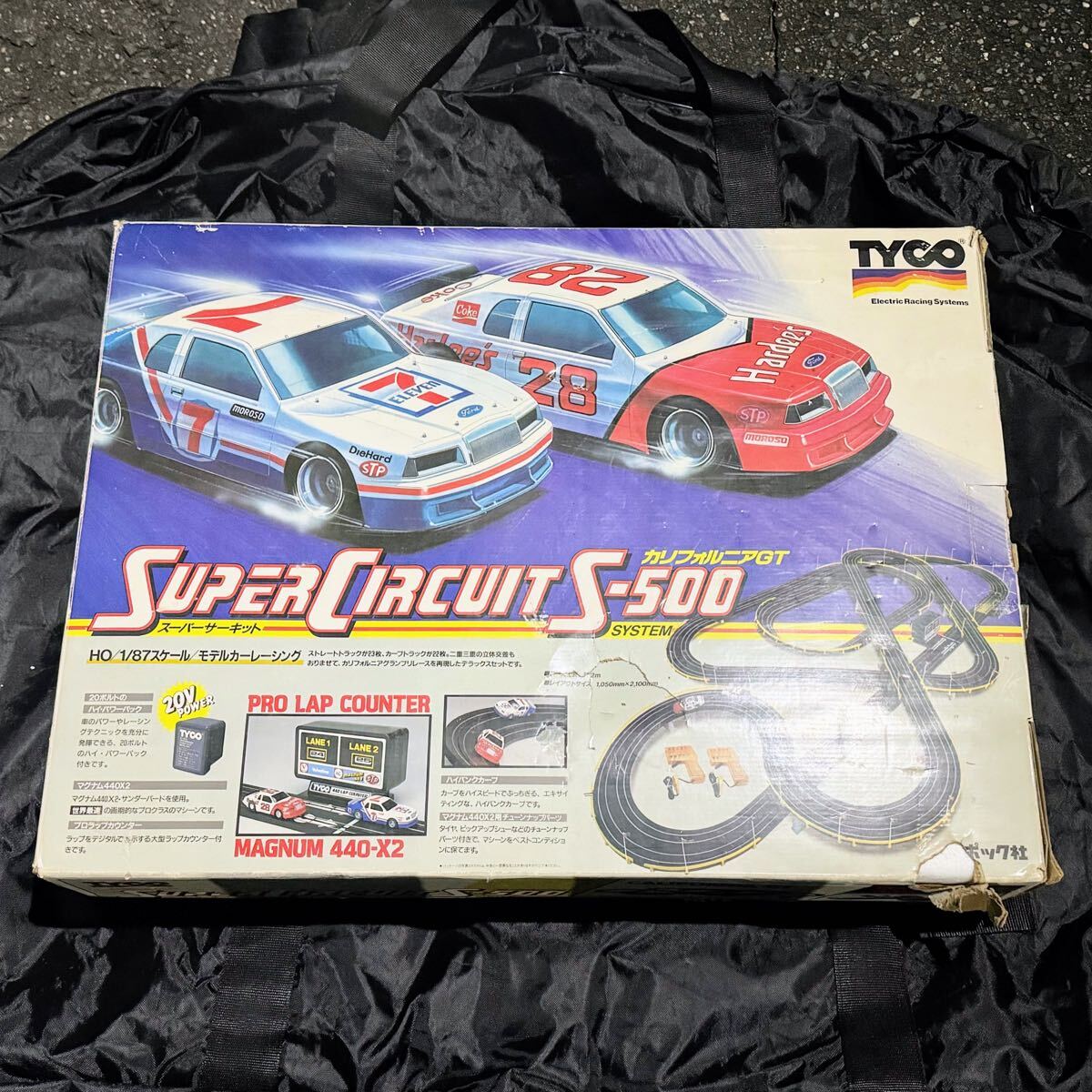 1/87 スーパーサーキットカルフォルニアGT S-500スロットカー 中古】大量セット！ エポック社 TYCO スーパーサーキット鈴鹿