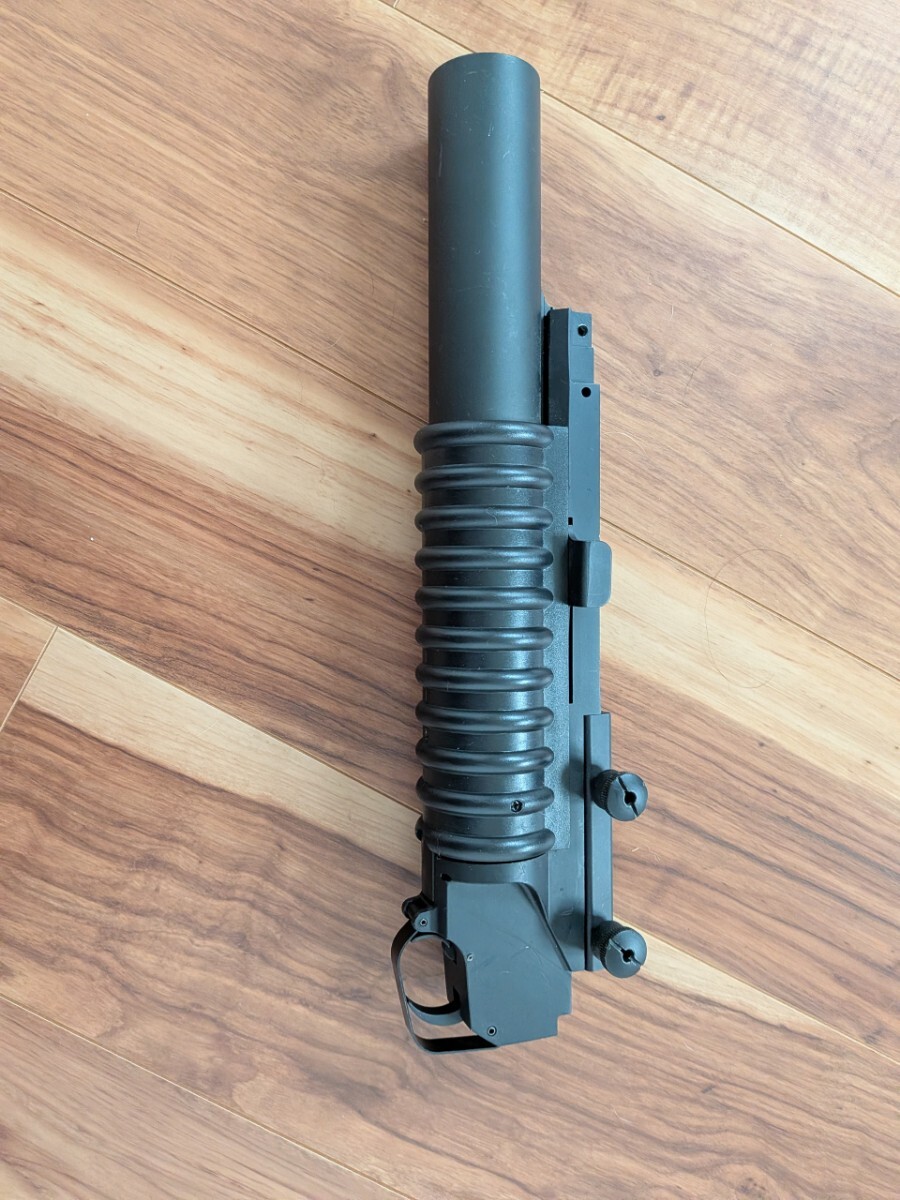 中古美品 東京マルイ製 次世代電動ガン SCAR-H グレネードランチャーと