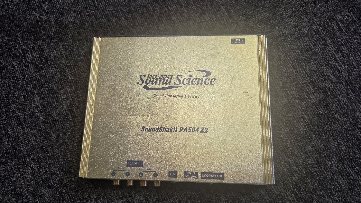 ☆ジャンク品☆サウンドサイエンス サウンドシャキット PA504-R2の落札