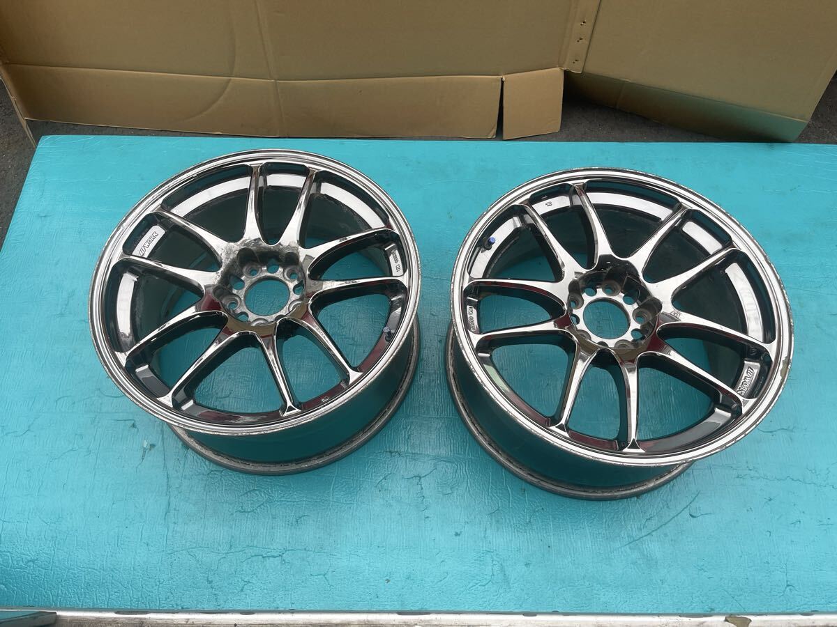 中古】18インチ9.5J +20、19インチ10J +20ワークエモーションXC8メッキ