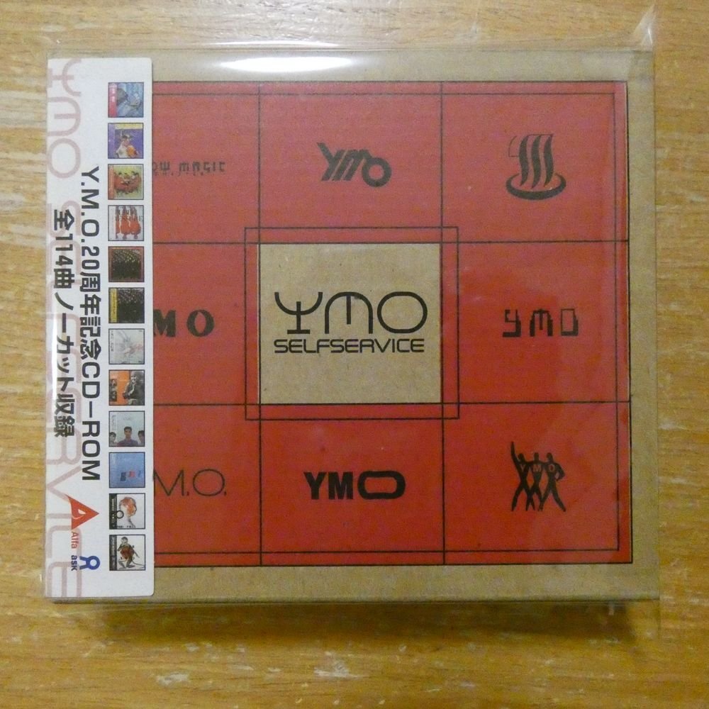 CD-ROM】YMO SELFSERVICE 20周年記念CD-ROM 帯付きの落札情報詳細
