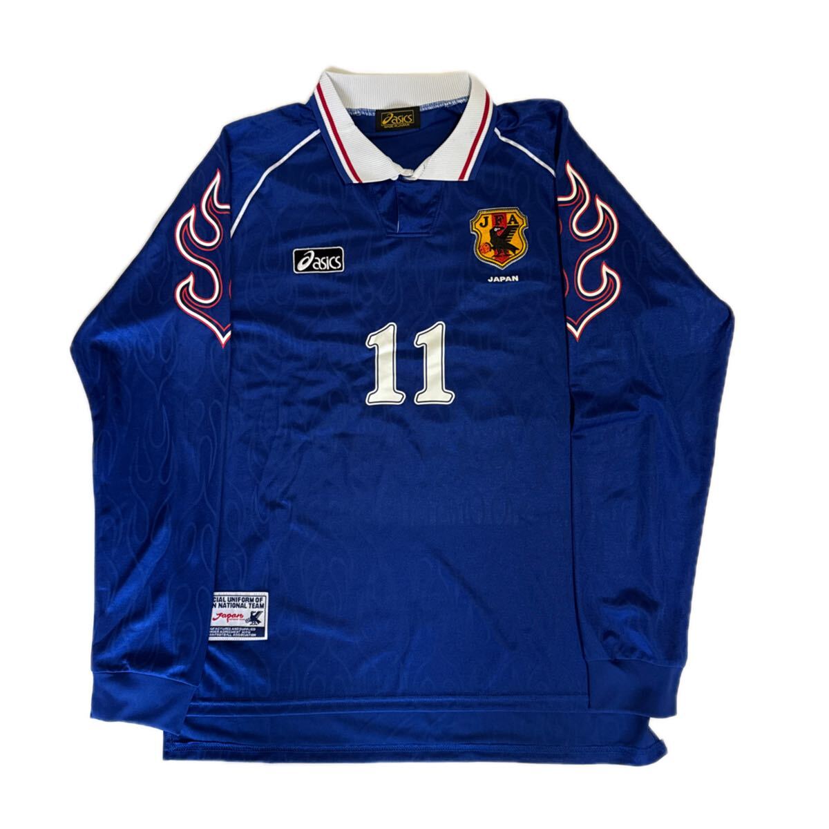日本代表 1998 炎 キーパーユニフォーム GK 川口能活 当時物