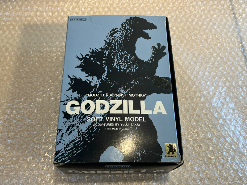 海洋堂 1/200 モスゴジ 酒井ゆうじ原型 ソフビキット完成品30cm
