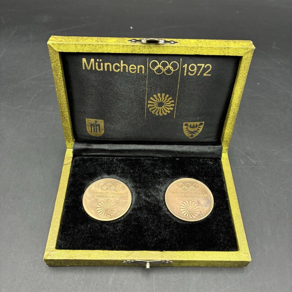 mu05☆ミュンヘンオリンピック銀貨 西ドイツ 1972年 記念コイン☆nの
