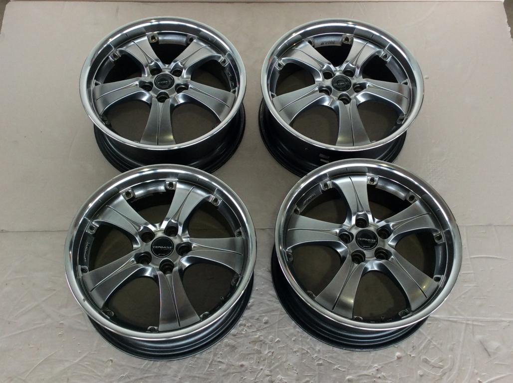 傷や汚れあり】中古ホイール WORK TERMIST TM1 18×7.5JJ 5H114.3+47 4