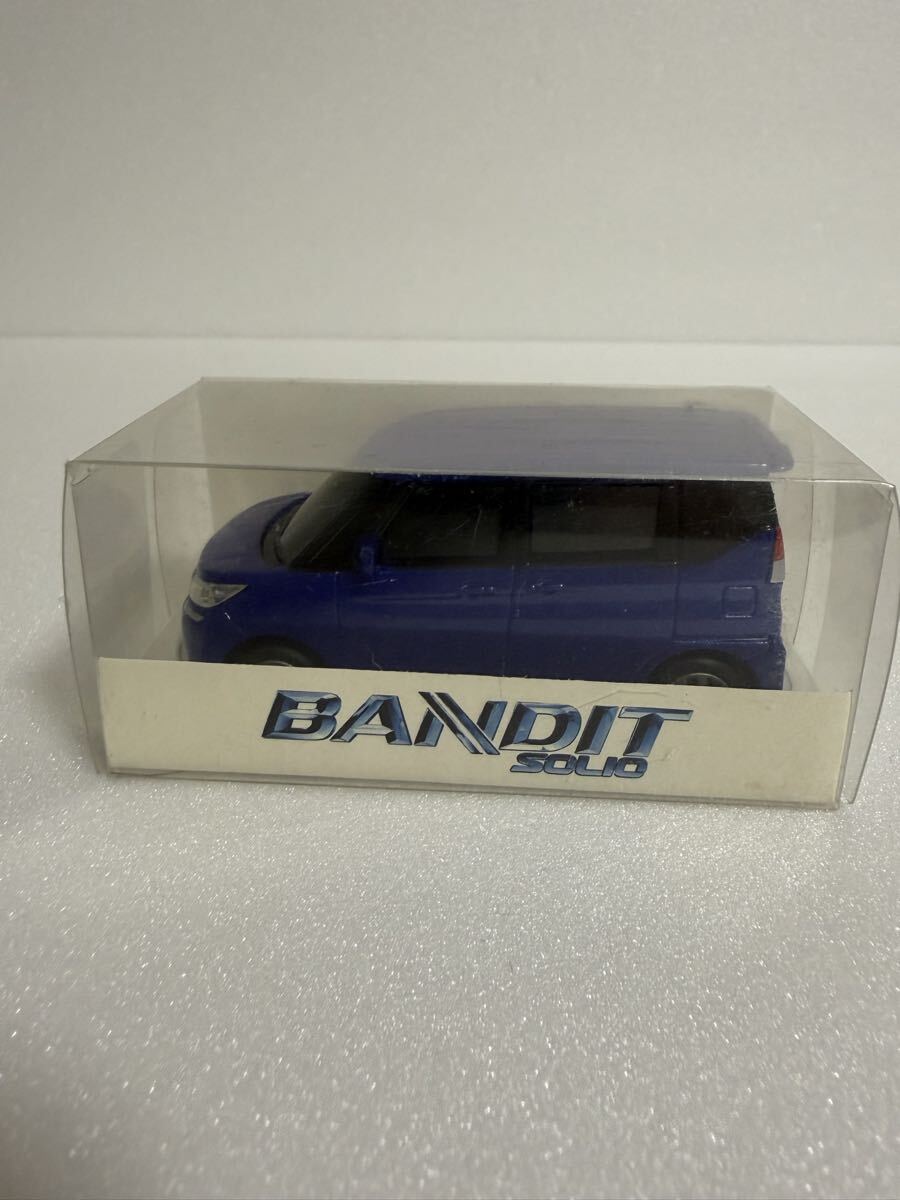 中古】△ケース付 SUZUKI 新型ソリオバンディット ミニカー△スズキ