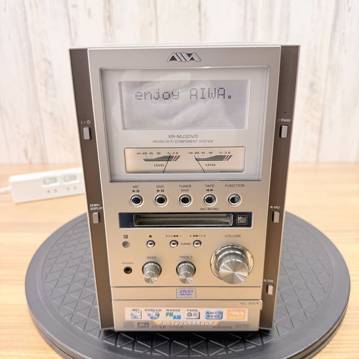 中古】R☆ aiwa アイワ コンポ 3CD XG-V800の落札情報詳細 - Yahoo