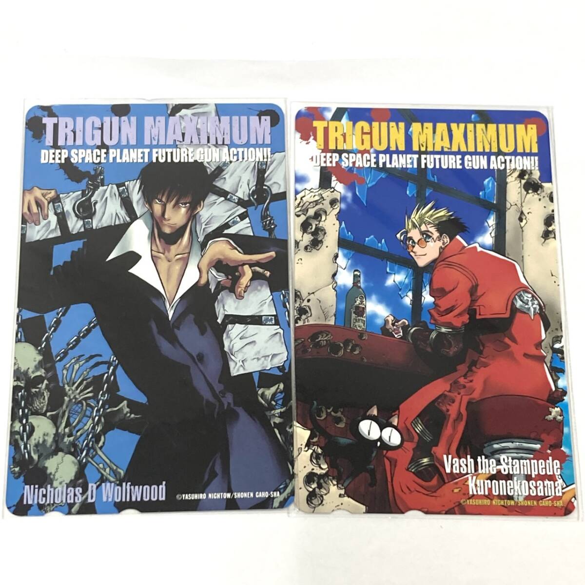 新品】トライガン「TRIGUN MAXIMUM」ミストグラフ C.ヴァッシュ