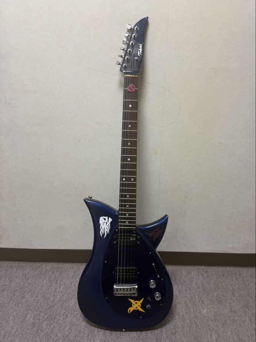 傷や汚れあり】エレキギター Tokai Talbo Jr 仔Talbo タルボ ブラック
