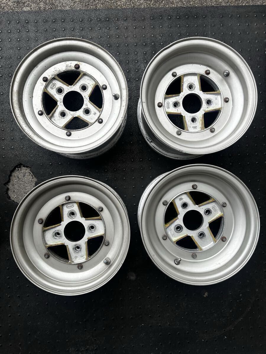 当時物】☆RSワタナベ エイトスポーク ホイール 13インチ 7.5j PCD114